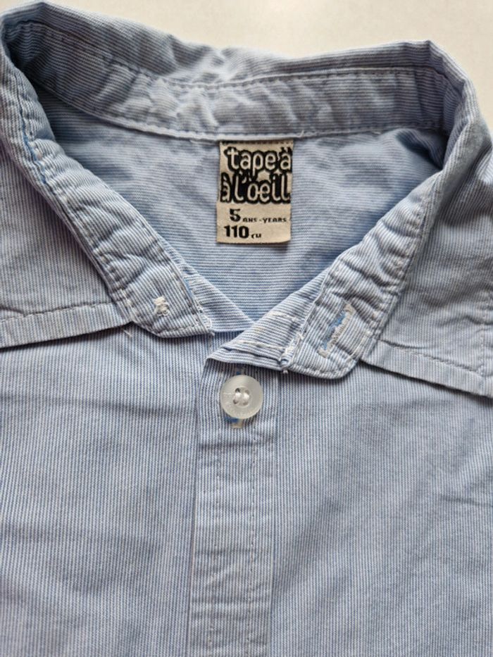 Chemise tape à l'œil en 5 ans - photo numéro 2