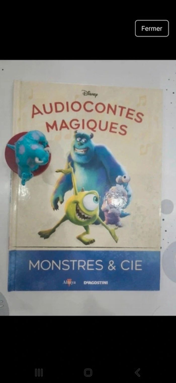 Numero22 collection audiocontes Magiques Altaya édition disney