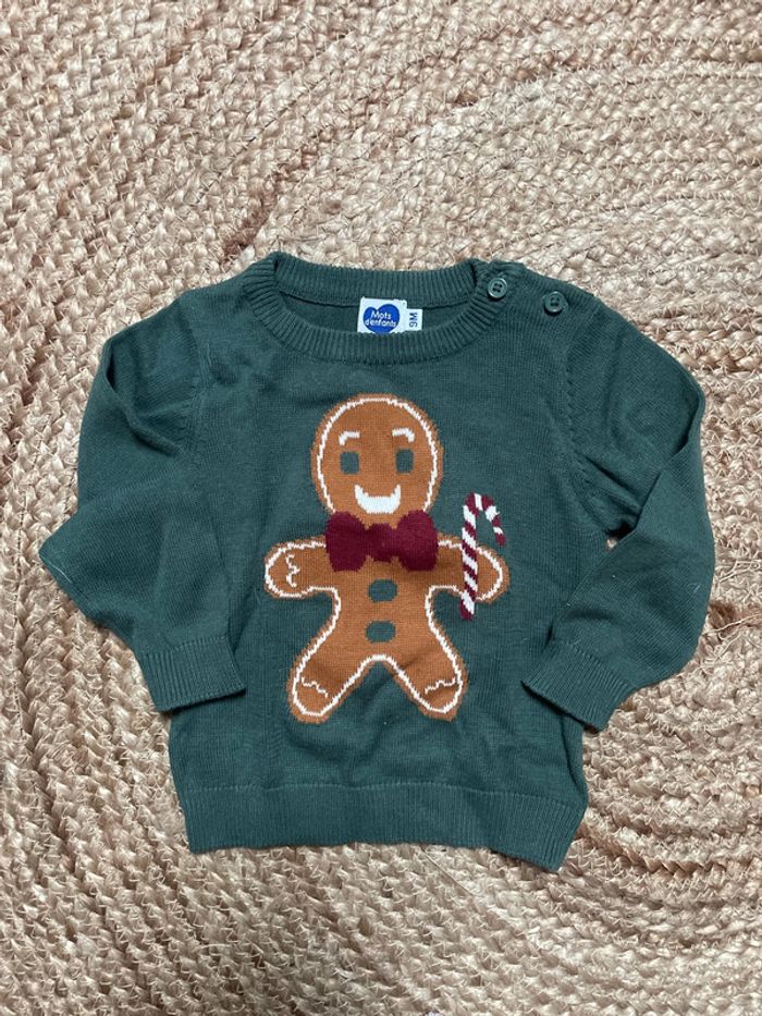 Pull de Noël bébé