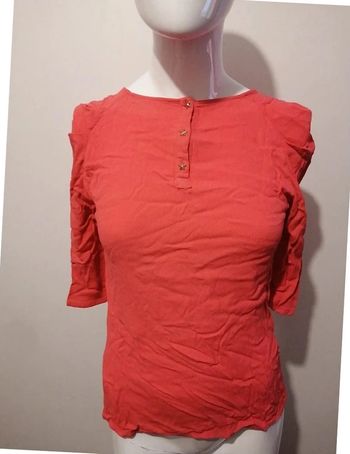haut et t-shirt Zara corail taille M