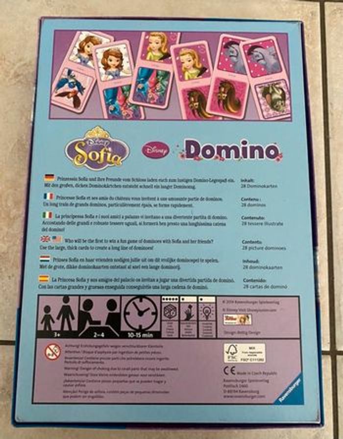 Jeu domino disney Sofia - photo numéro 3