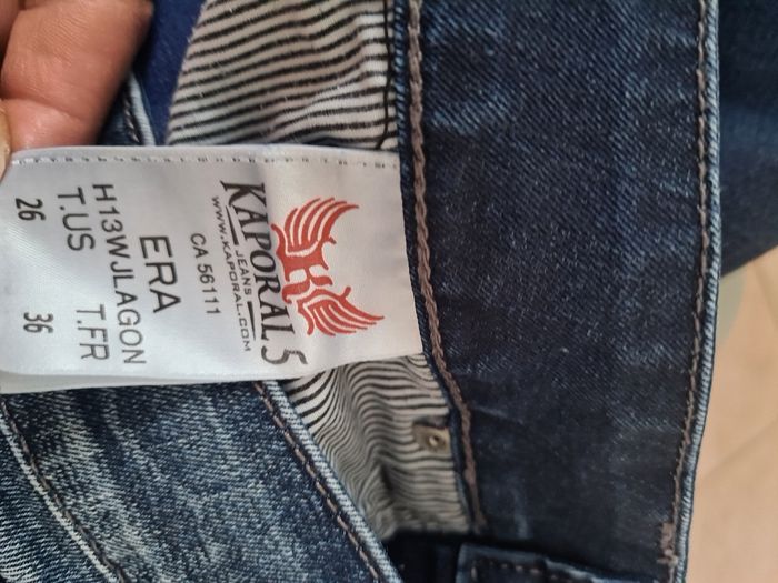 Jeans femme kaporal 36 - photo numéro 6