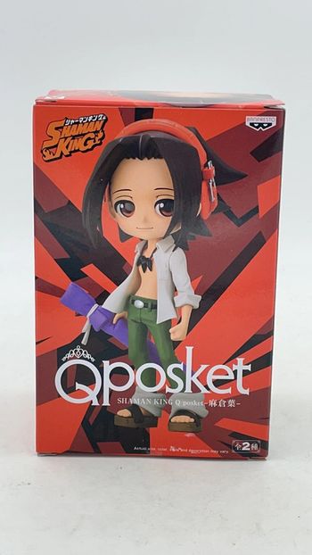 Figurine QPocket Shaman King Yoh Asukura Bandai Banpresto neuf