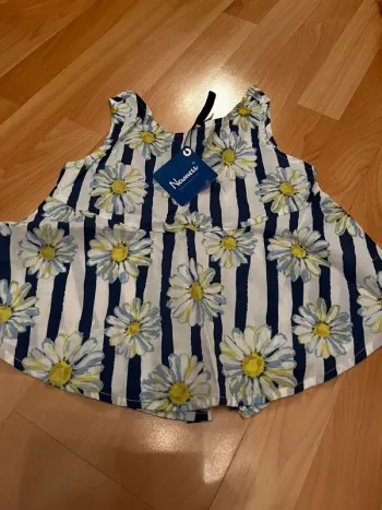 Débardeur fluide type tunique fille 6 ans newness