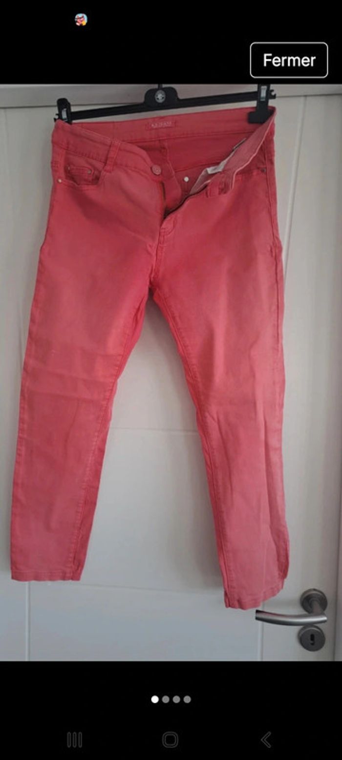 Pantacourt femme BS jeans 42