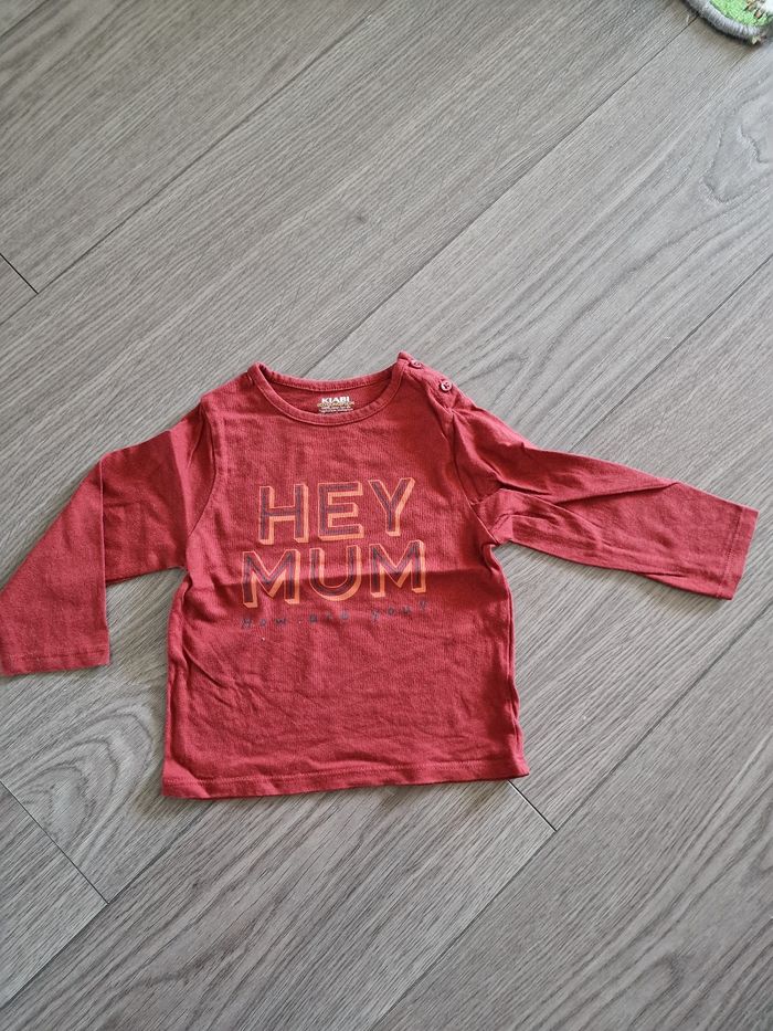 Lot de 6 tee-shirts légers manche longue garçon 18-24 mois - photo numéro 5