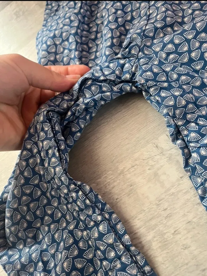 Combinaison bleu Obaibi 18 mois bébé fille - photo numéro 3