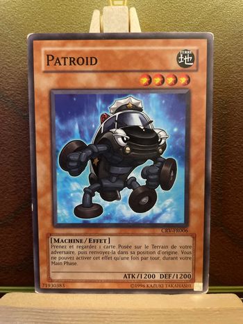 Carte Yu-Gi-Oh! - Patroid [CRV-FR006]