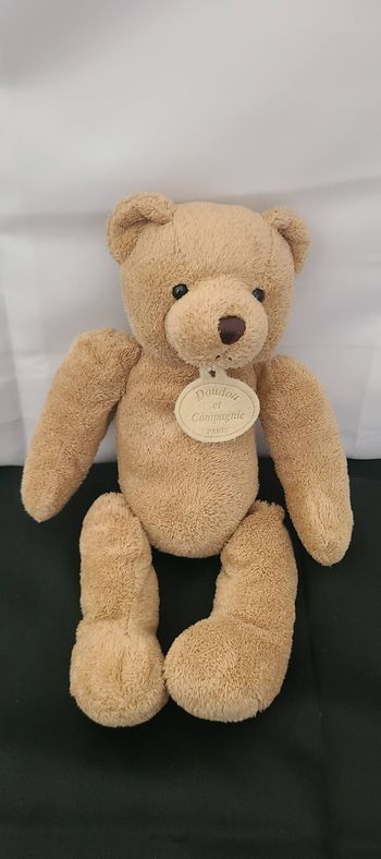 Doudou ours brun marron Doudou et compagnie