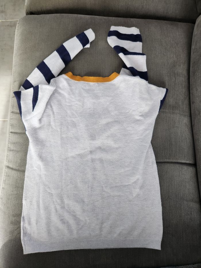 Pull gris - photo numéro 3