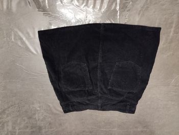 Jupe velour côtelé