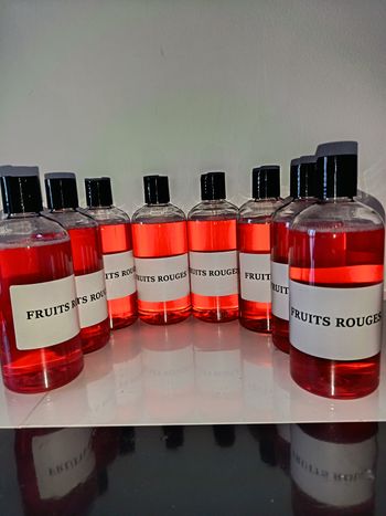 8 gels douches 500ml fruits rouges 