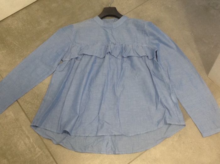 Chemisier Pimkie couleur bleu jean Taille M - photo numéro 7