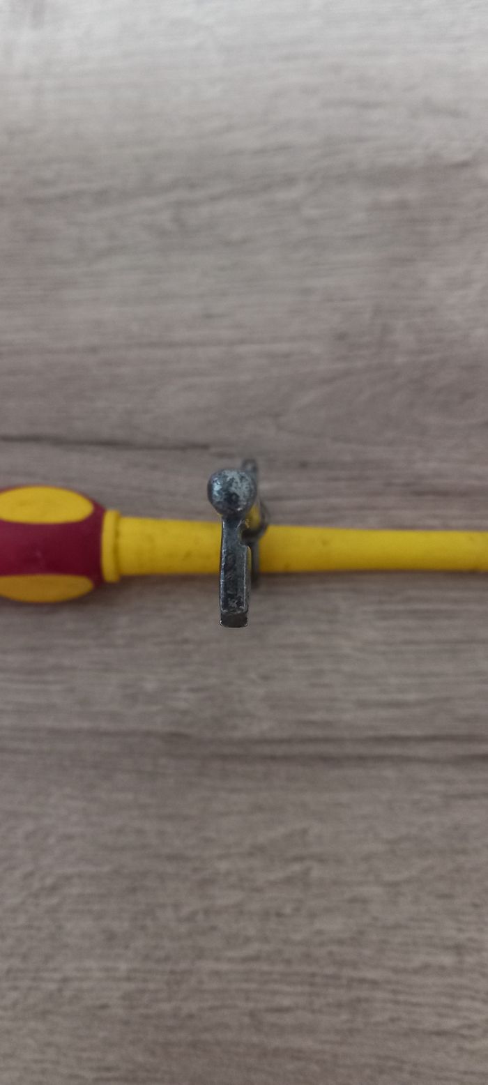 Clé ancienne en métal " 9 cm " - photo numéro 5