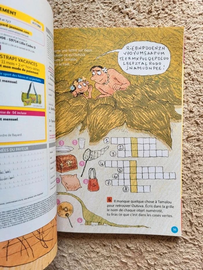 Lot Lot de 3 magazines Astrapi – Spécial vacances d'été - photo numéro 6