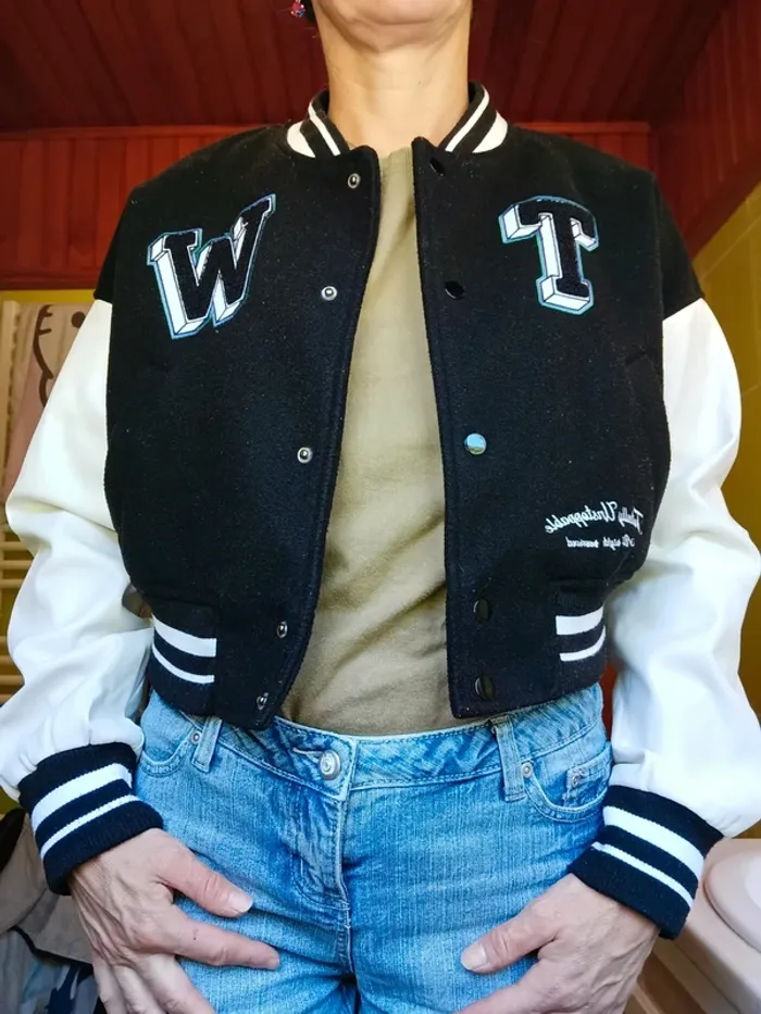 Blouson bombers noir femme Tally Weijl - photo numéro 3