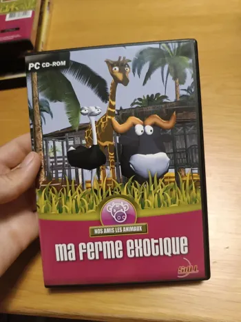 Jeu nos amis les animaux ma ferme exotique pc cd-rom