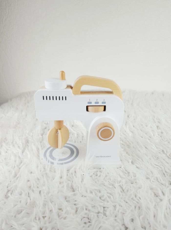 Robot batteur et ses accessoires en bois marque Vertbaudet 🎅 - photo numéro 2