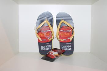 belle tongs cars disney jaune 32/33