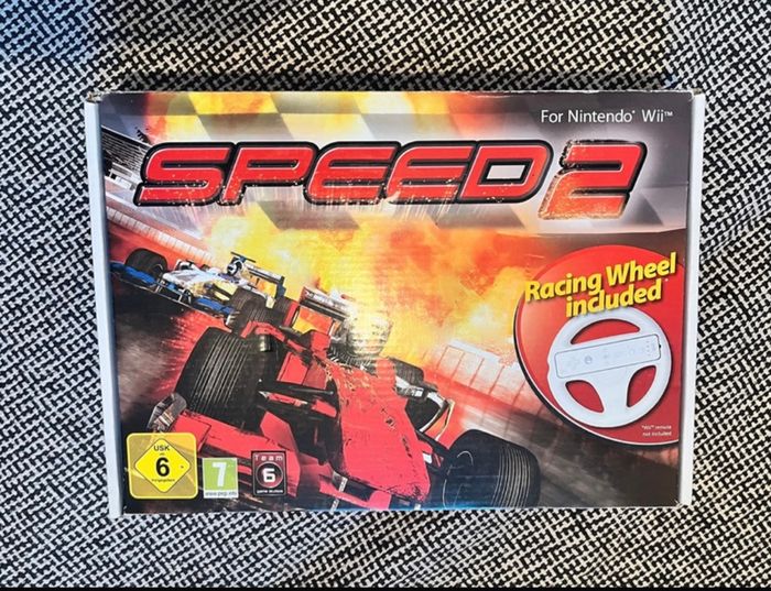 Jeu WII + volant Speed 2