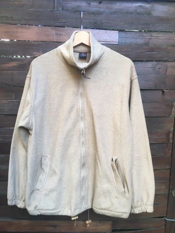 Veste polaire camel