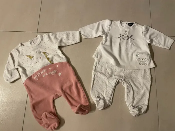 Pyjamas bébé fille 3 mois - photo numéro 2
