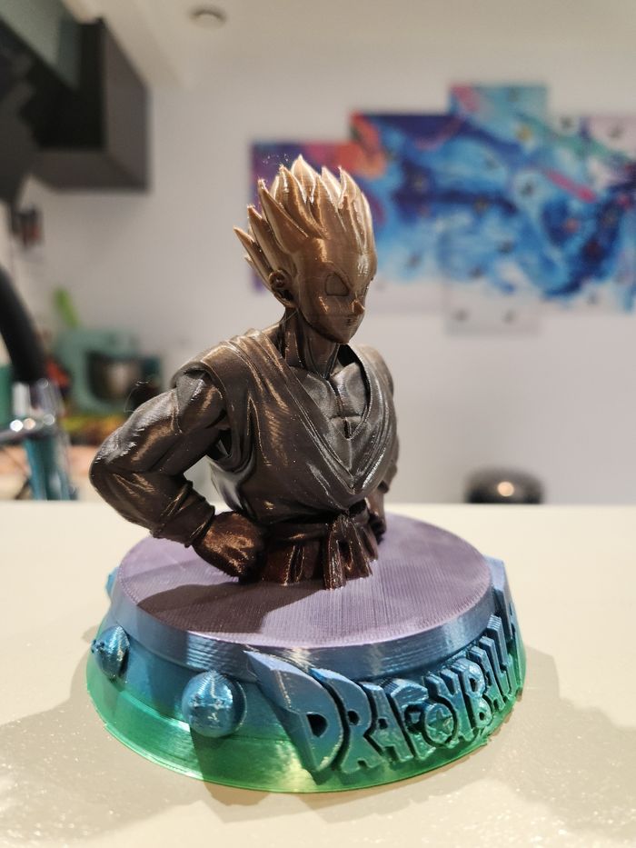 🟠Dragon Ball Z – Yamcha – Buste collector – Figurine décorative - photo numéro 6