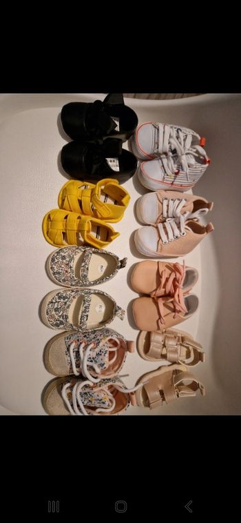 Lot chaussures fille