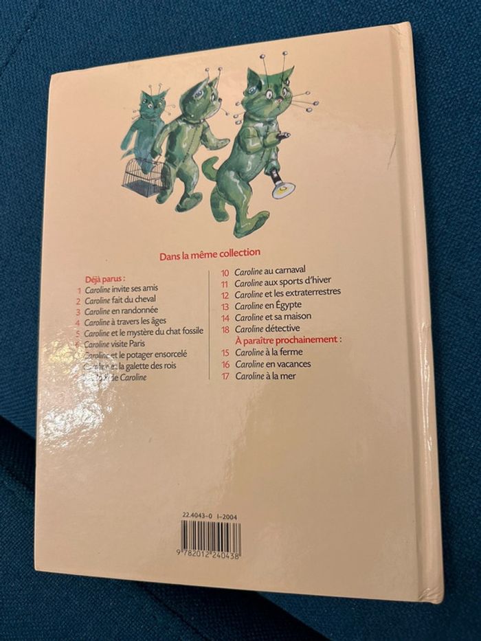 Livre vintage bd album Probst Hachette Jeunesse Caroline et les extraterrestres rare - photo numéro 2