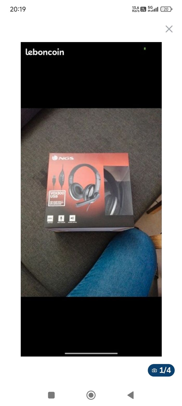 Casque audio neuf NGS