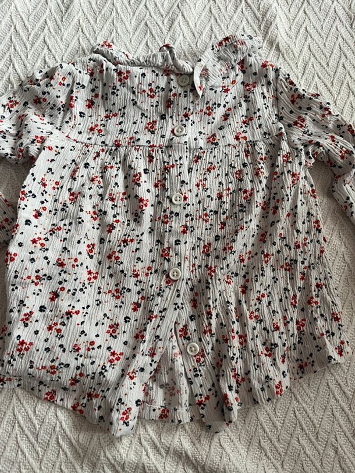 Blouse à fleurs - photo numéro 2