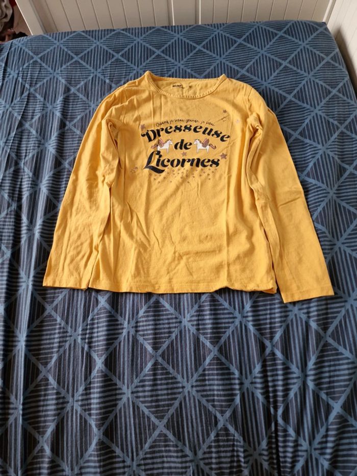 Tee-shirt manches longues fille