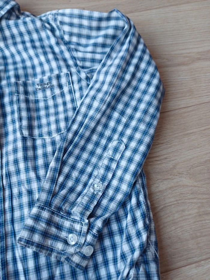 Chemise à carreaux sergent major 7ans - photo numéro 4