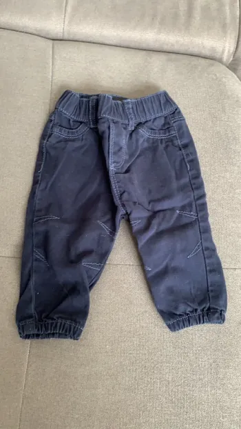 Pantalon bleu marine
