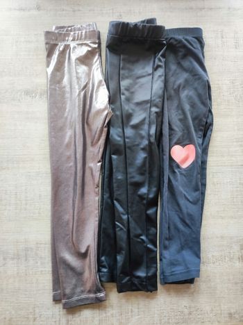 Lot de 3 leggings 