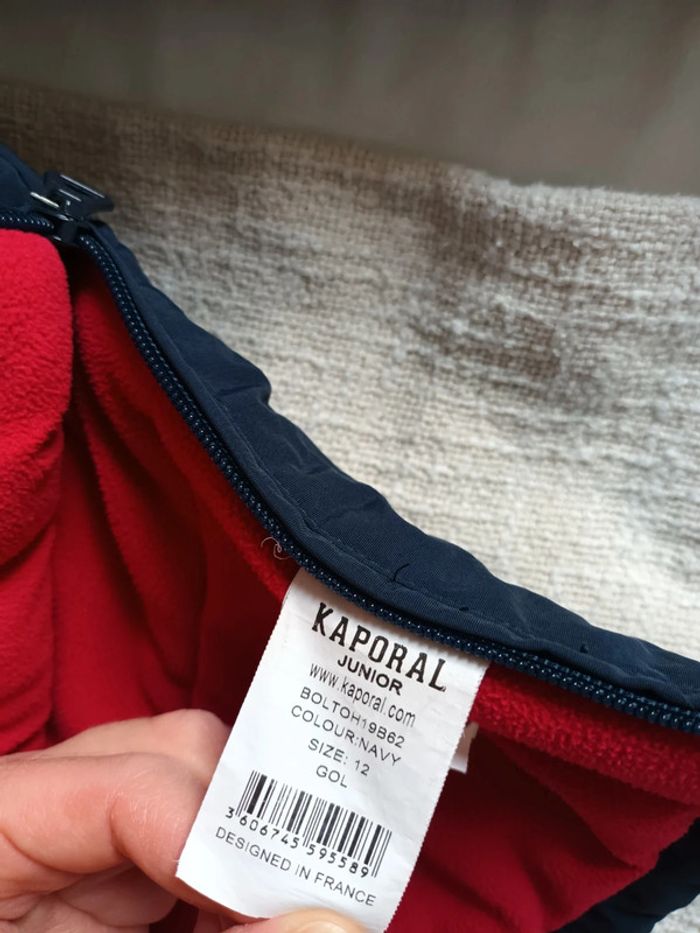 Veste à enfiler manteau parka Kaporal 12 ans - photo numéro 8