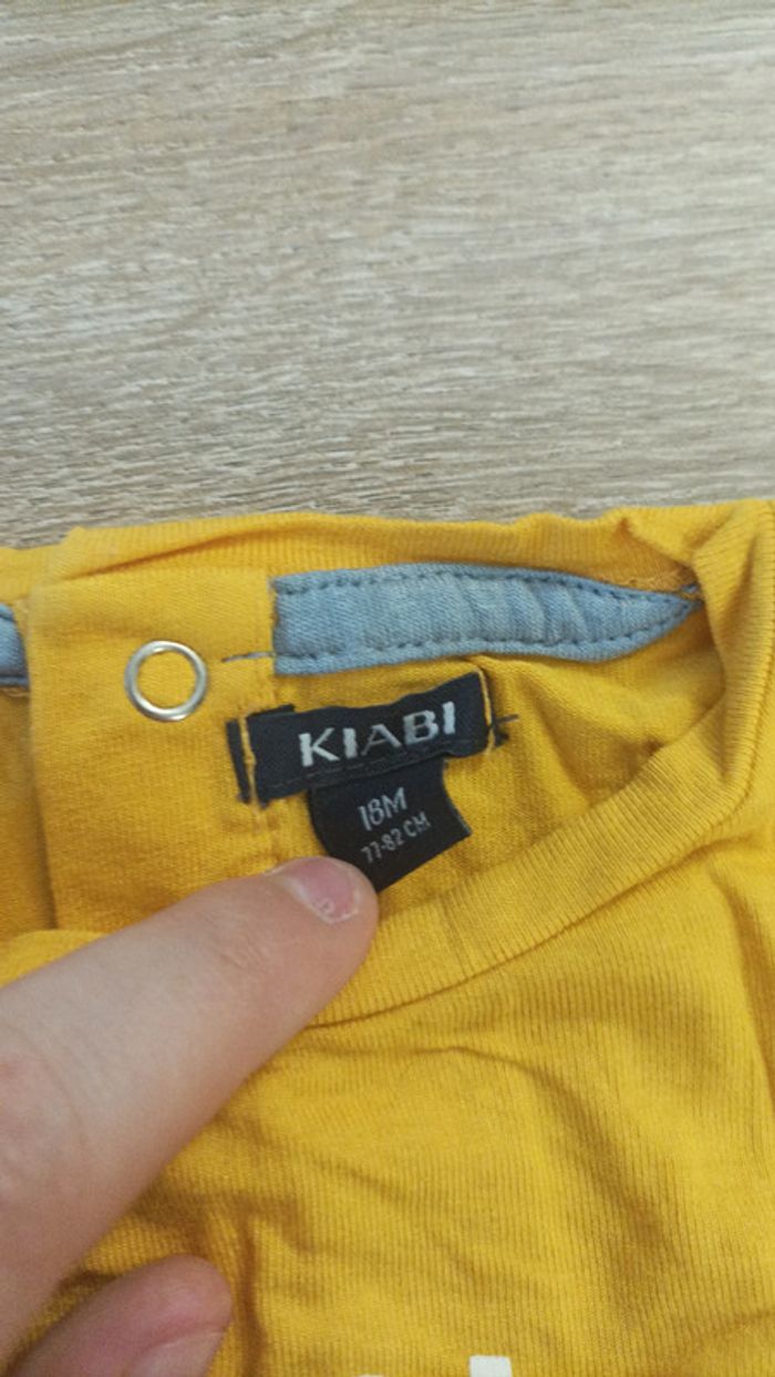 T-shirt kiabi 18mois - photo numéro 3