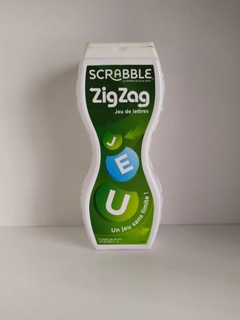 Jeu de société Scrabble Zigzag  Mattel complet