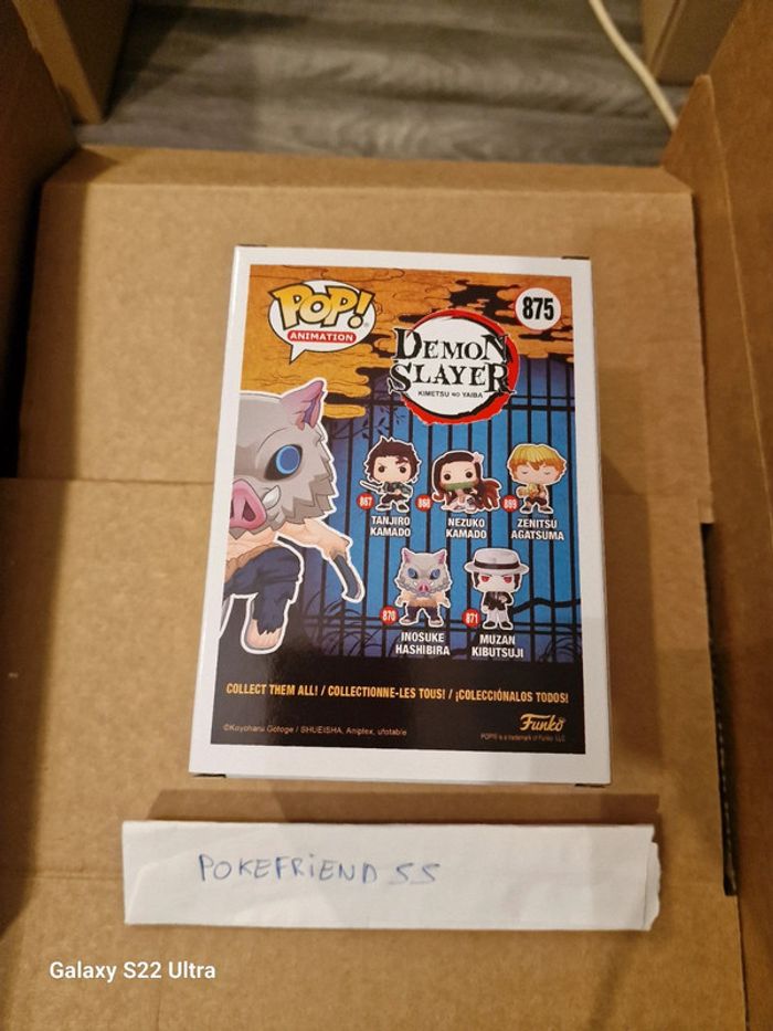 Inosuke Hashibira flocked Chalice Demon Slayer - photo numéro 3