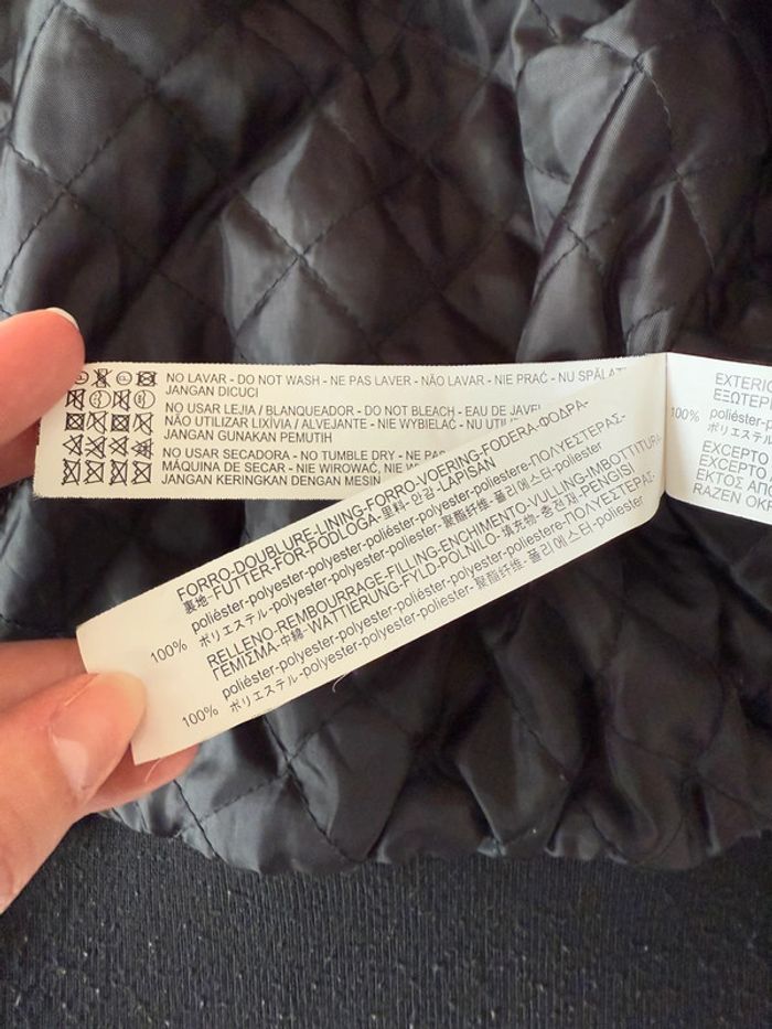 Bomber noir / Taille M - photo numéro 10