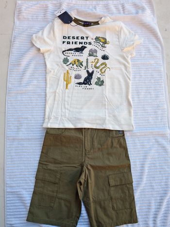 Ensemble sergent major 8/9 ans neuf