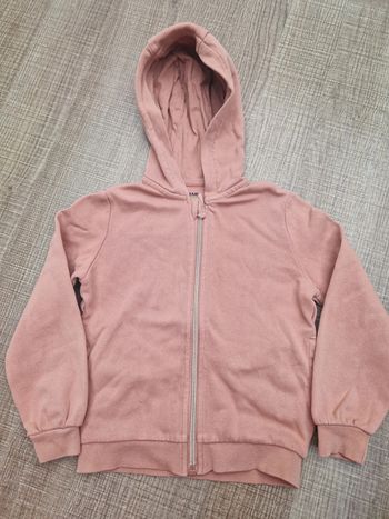 Gilet zippé en coton bio Kiabi 5 ans