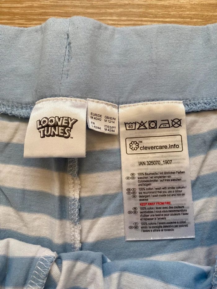 👗 Pyjama 2 pièces bugs bunny taille 42-44 - photo numéro 6