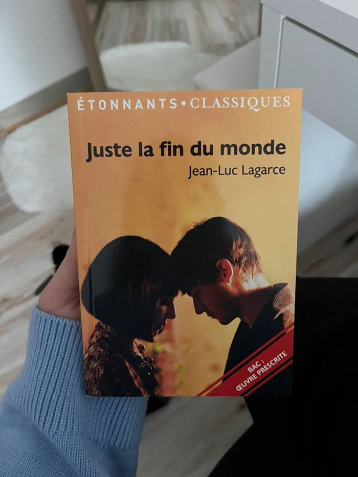 Livre Juste la fin du monde de Jean-Luc Lagarce