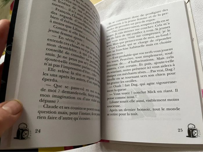 Livre Bibliothèque Rose Le Club des Cinq contre les Fantômes TBE - photo numéro 5
