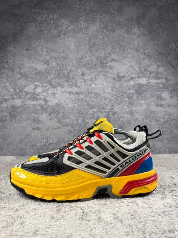 Salomon ACS Pro - Black Lemon High Risk Red - Black & Yellow & Red - photo numéro 5