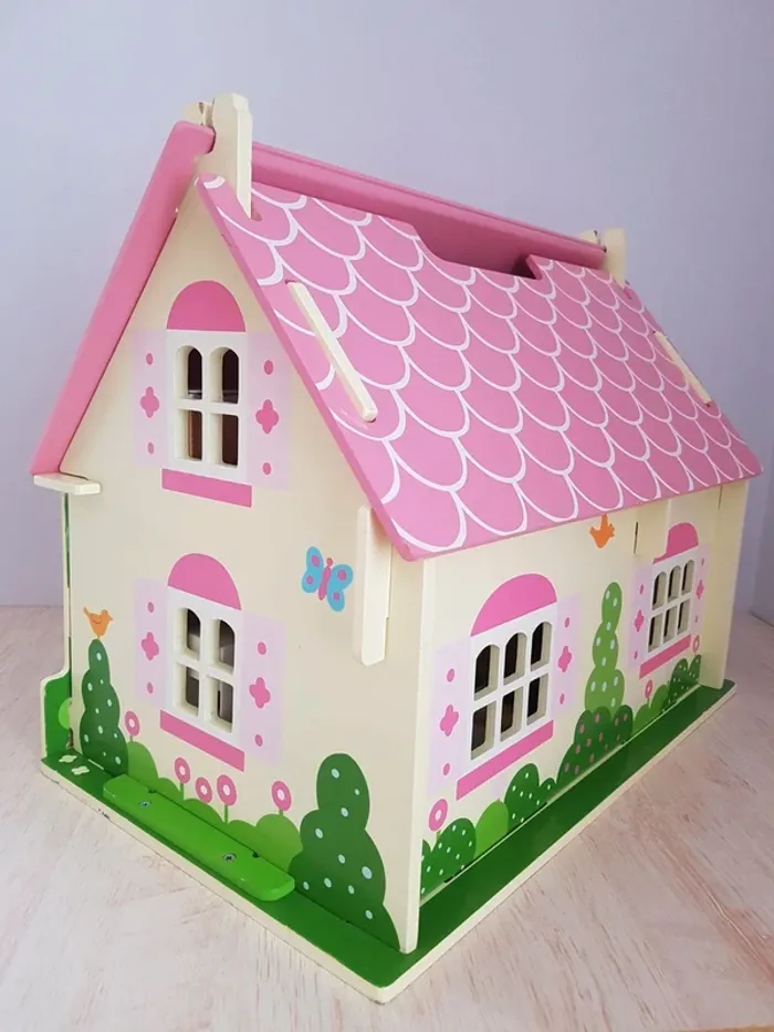 Mobilier et maison de poupée Blossom cottage en bois - photo numéro 19