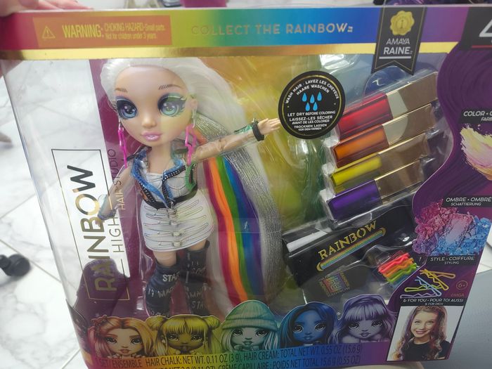 Rainbow High Hair Studio Amaya Reine - neuf