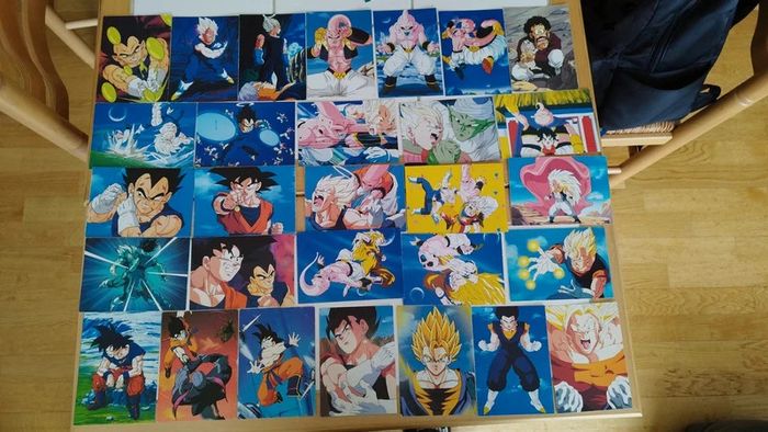 Carte Postale Dragon Ball Z GT 2€ unité postcard card dorothée magazine