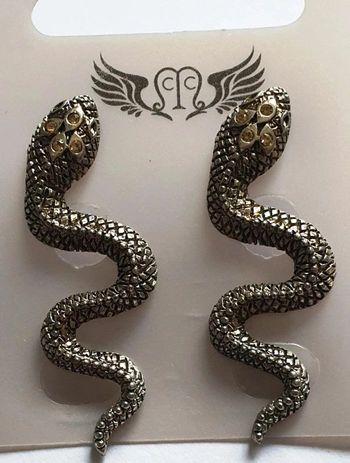 BOUCLES D'OREILLES SERPENTS
